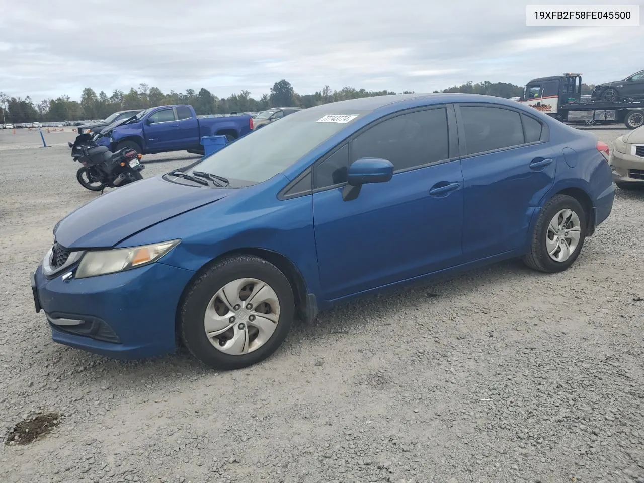 2015 Honda Civic Lx VIN: 19XFB2F58FE045500 Lot: 77743774