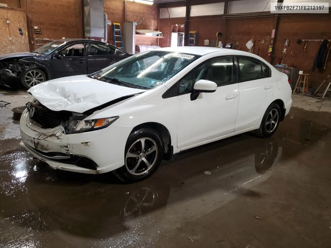 2015 Honda Civic Se VIN: 19XFB2F71FE212197 Lot: 77795344