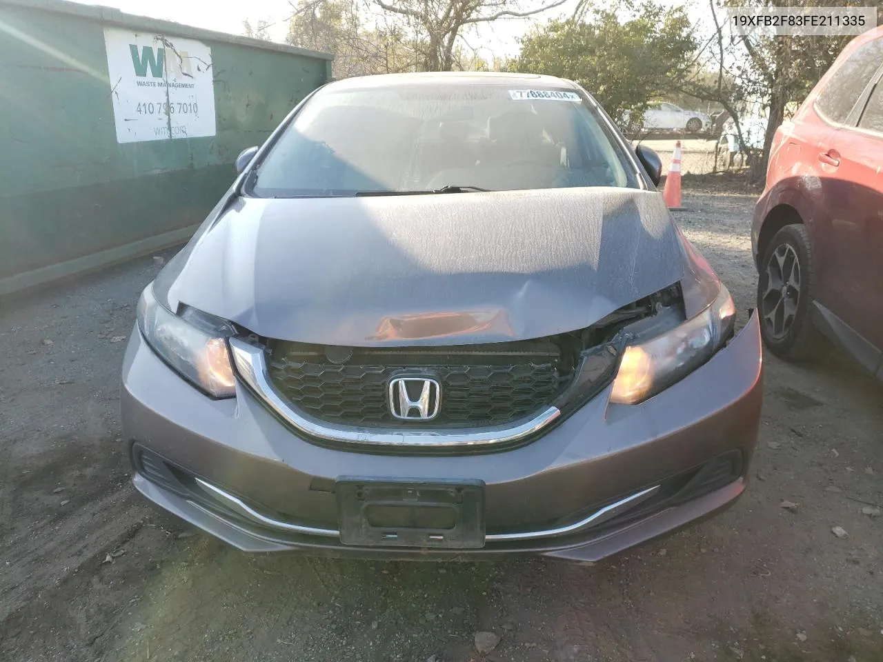 19XFB2F83FE211335 2015 Honda Civic Ex