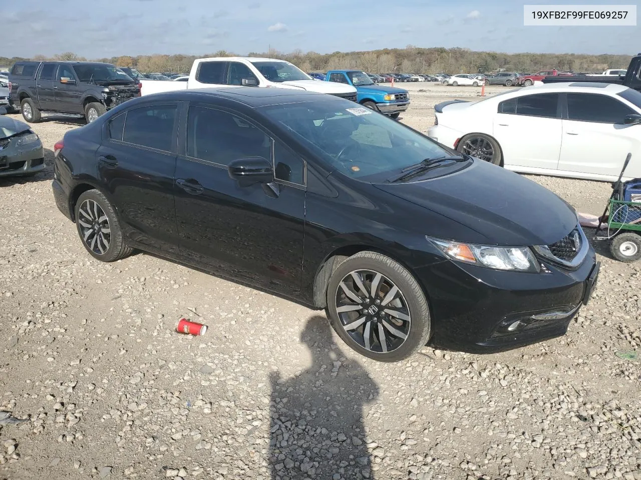 2015 Honda Civic Exl VIN: 19XFB2F99FE069257 Lot: 77975844