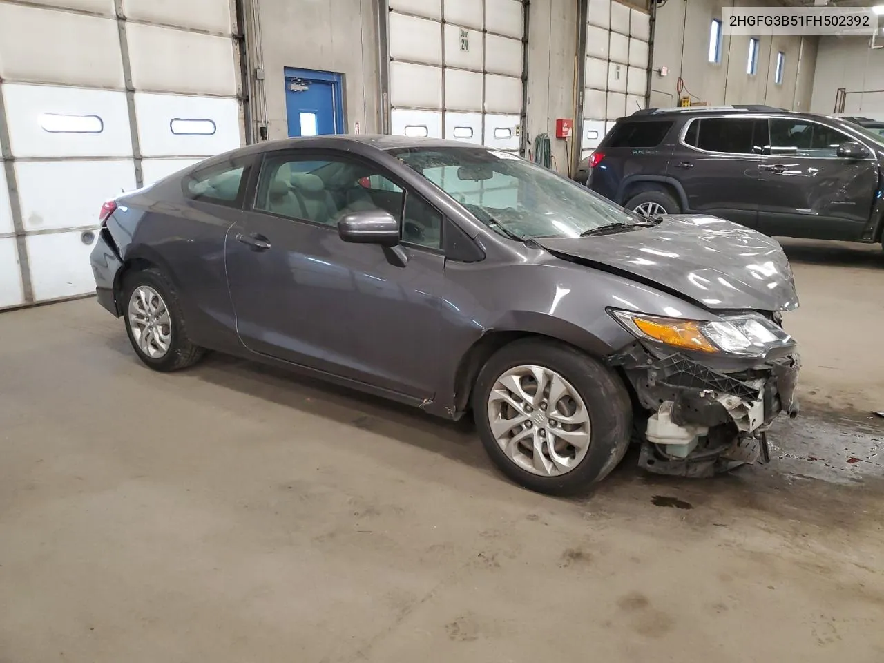 2015 Honda Civic Lx VIN: 2HGFG3B51FH502392 Lot: 77985884