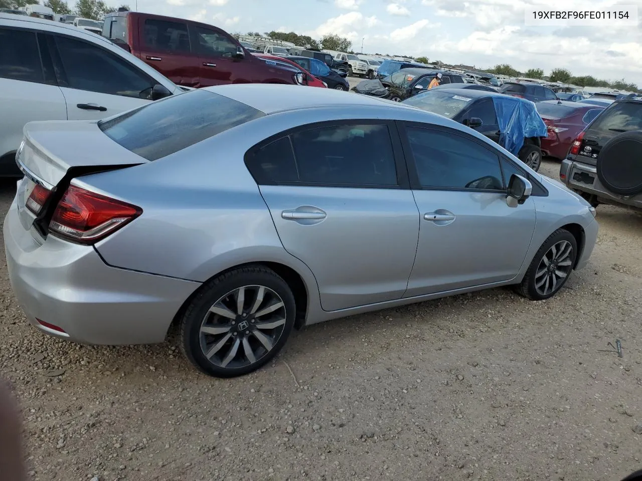 2015 Honda Civic Exl VIN: 19XFB2F96FE011154 Lot: 78210574