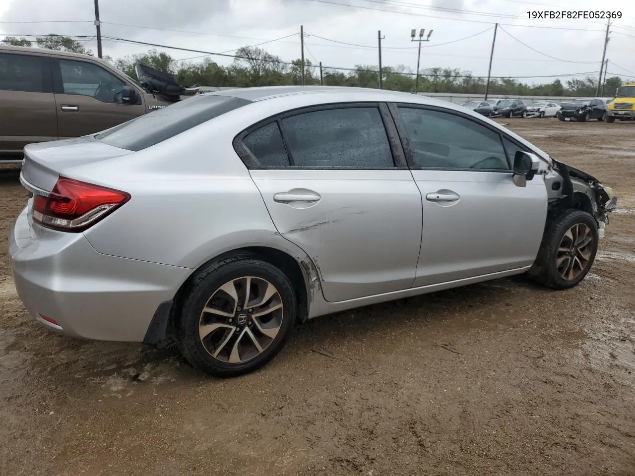 2015 Honda Civic Ex VIN: 19XFB2F82FE052369 Lot: 78239944