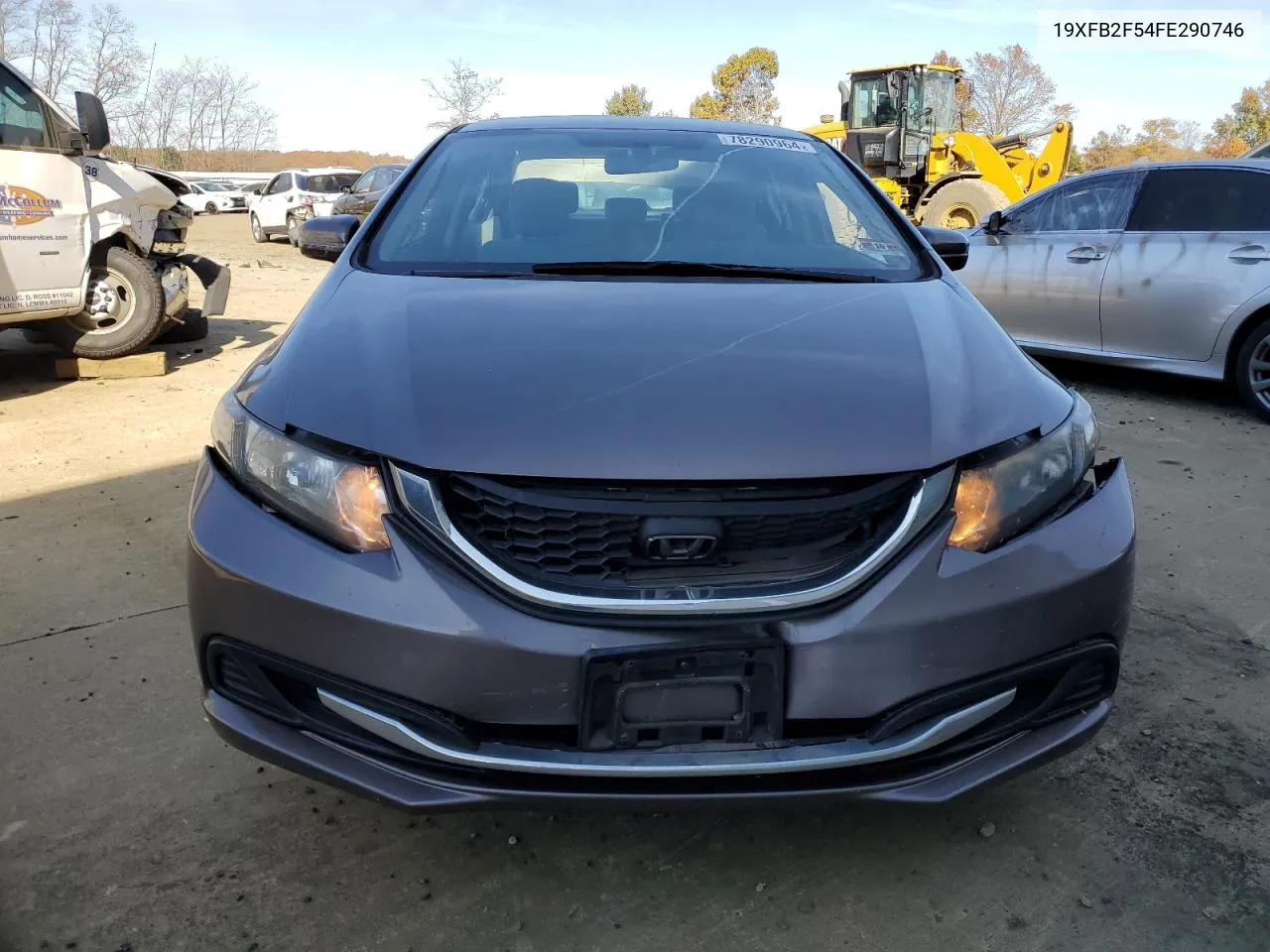 2015 Honda Civic Lx VIN: 19XFB2F54FE290746 Lot: 78290964