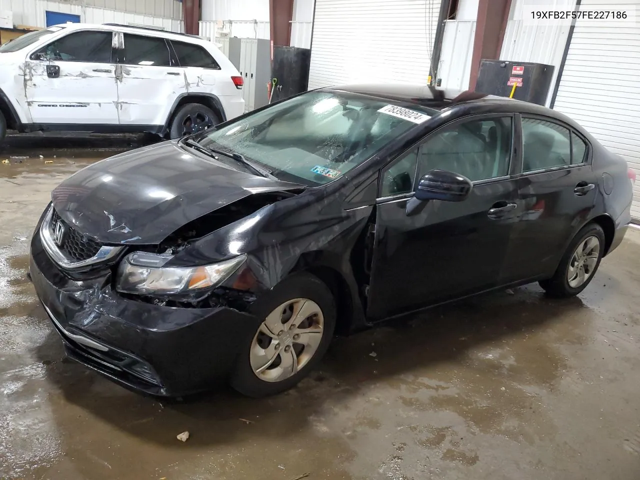 2015 Honda Civic Lx VIN: 19XFB2F57FE227186 Lot: 78398024