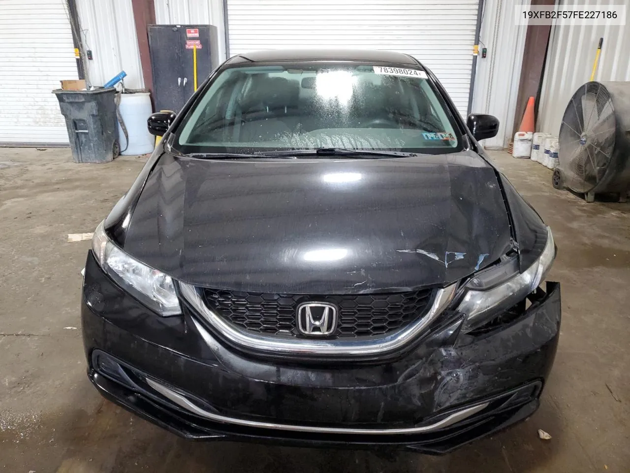 2015 Honda Civic Lx VIN: 19XFB2F57FE227186 Lot: 78398024