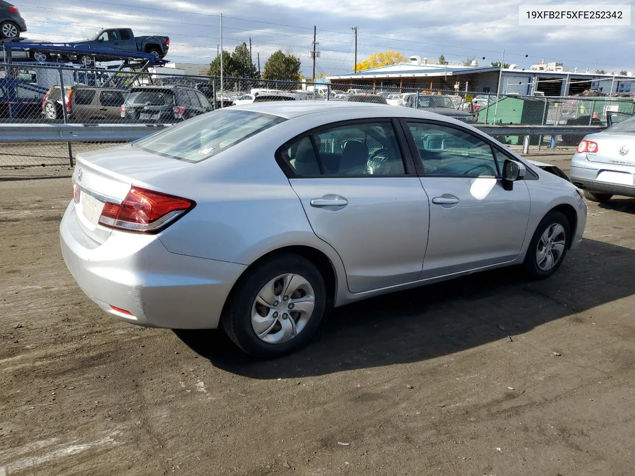 2015 Honda Civic Lx VIN: 19XFB2F5XFE252342 Lot: 78474424