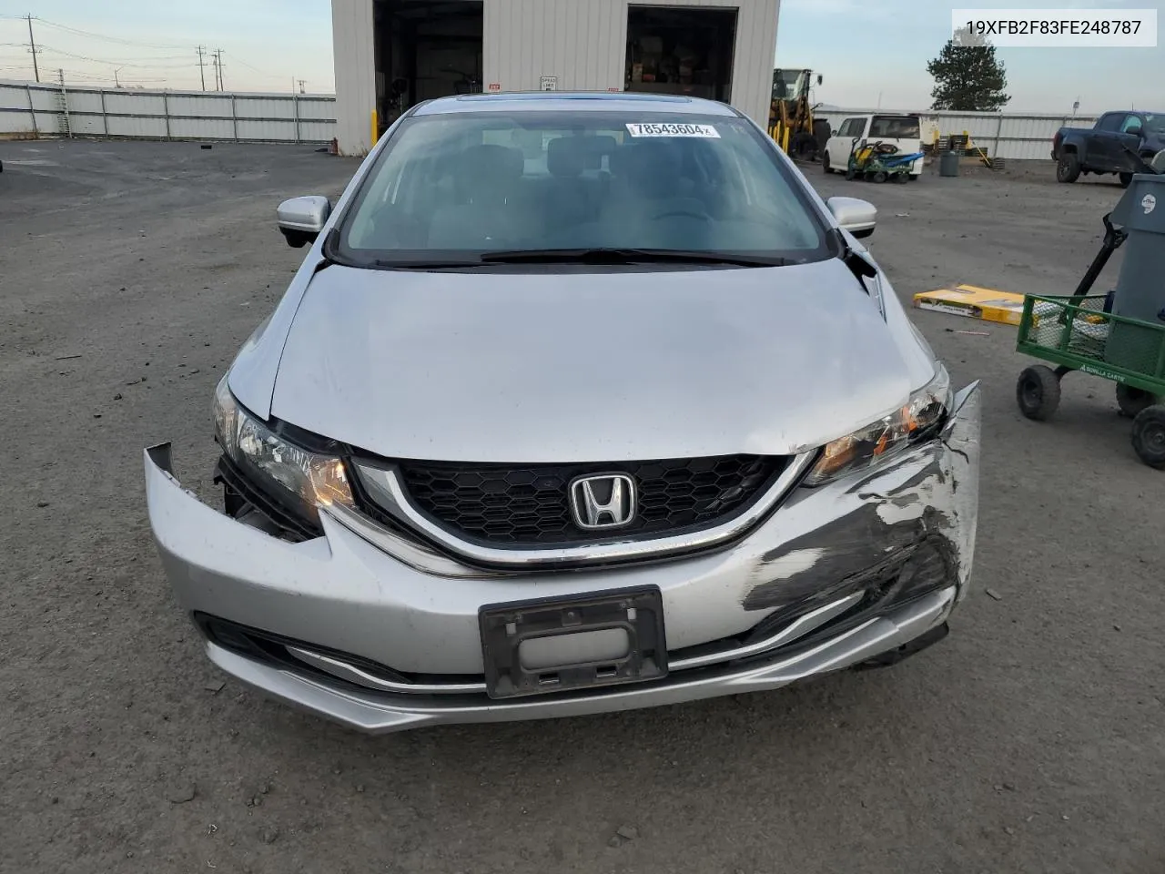 2015 Honda Civic Ex VIN: 19XFB2F83FE248787 Lot: 78543604