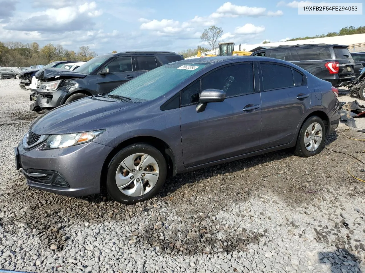 2015 Honda Civic Lx VIN: 19XFB2F54FE294053 Lot: 78672554