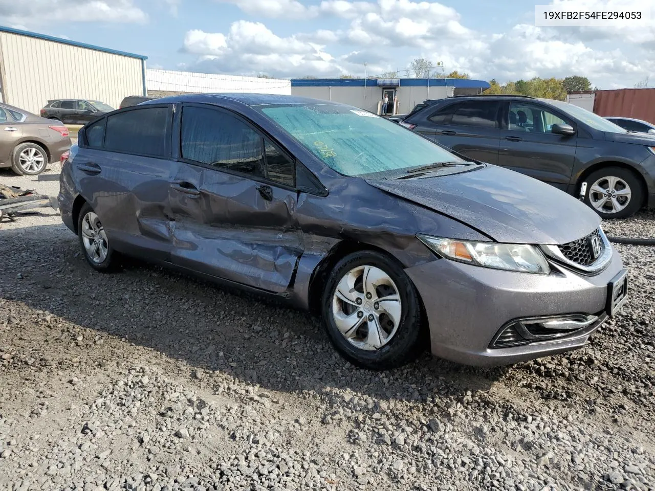 2015 Honda Civic Lx VIN: 19XFB2F54FE294053 Lot: 78672554