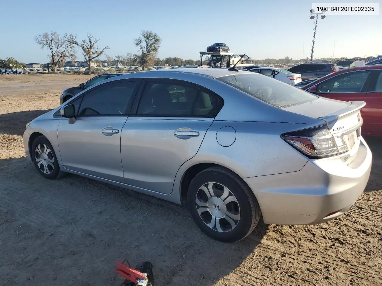 2015 Honda Civic Hybrid VIN: 19XFB4F20FE002335 Lot: 78706524