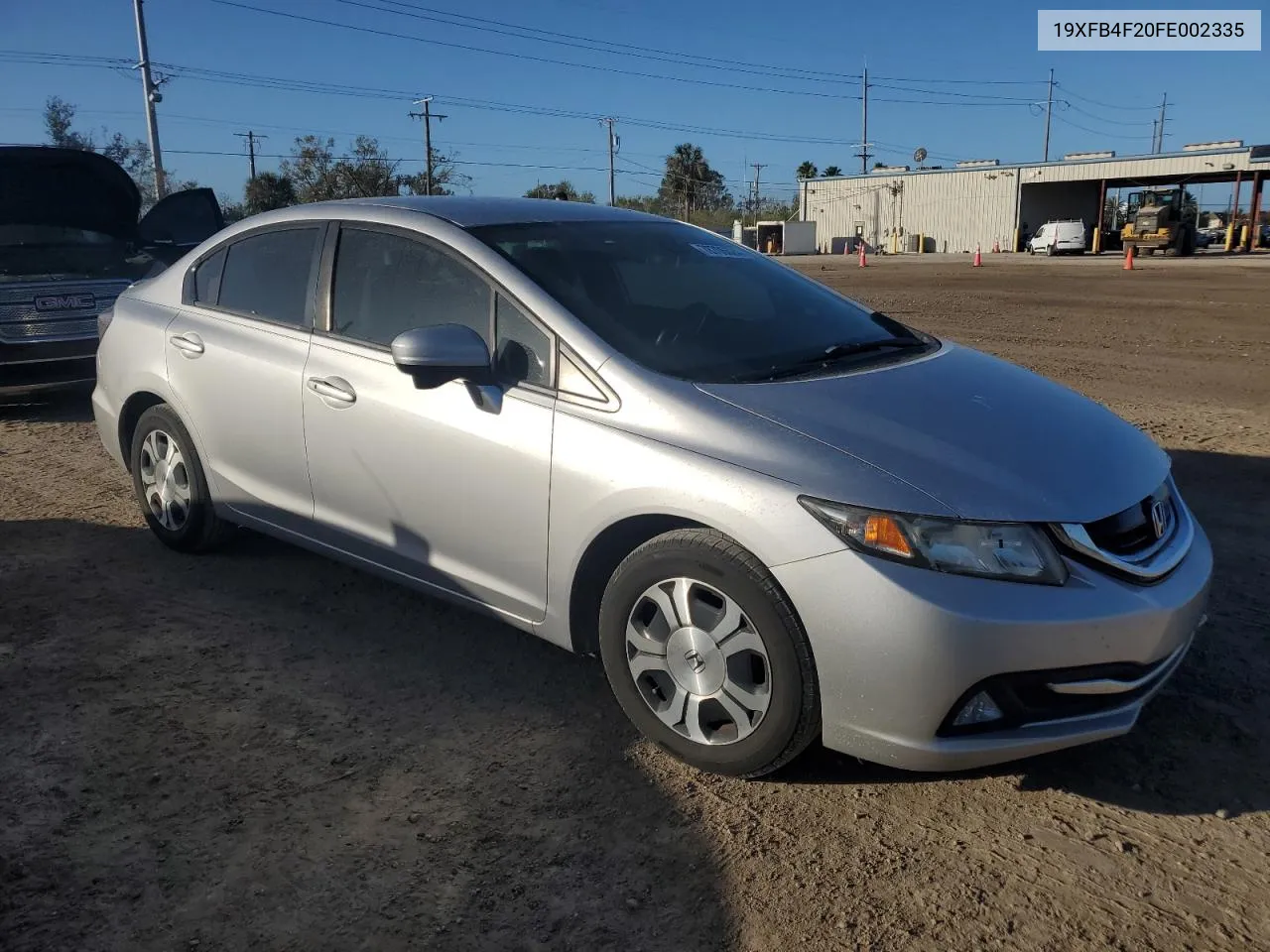 2015 Honda Civic Hybrid VIN: 19XFB4F20FE002335 Lot: 78706524