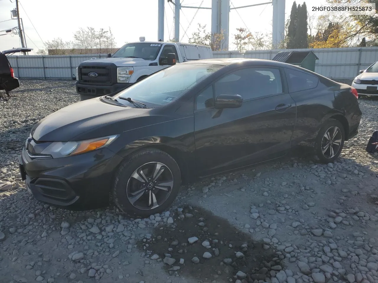 2015 Honda Civic Ex VIN: 2HGFG3B88FH525873 Lot: 78902974