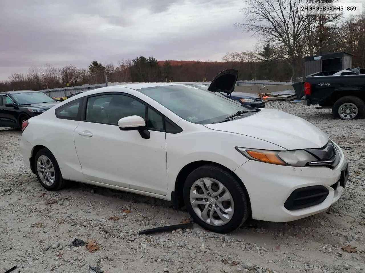 2015 Honda Civic Lx VIN: 2HGFG3B5XFH518591 Lot: 79061984