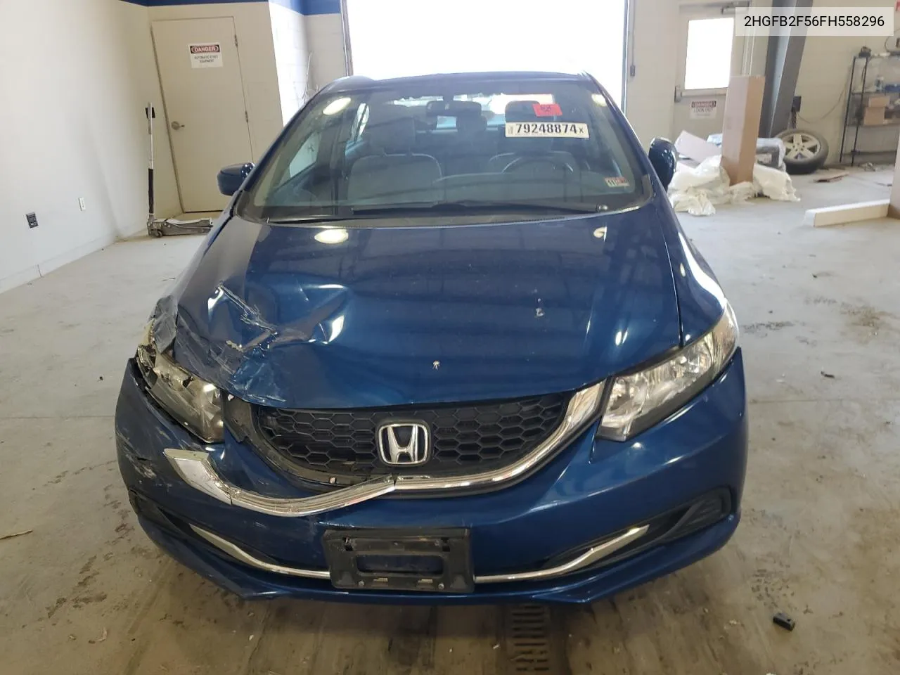 2015 Honda Civic Lx VIN: 2HGFB2F56FH558296 Lot: 79248874