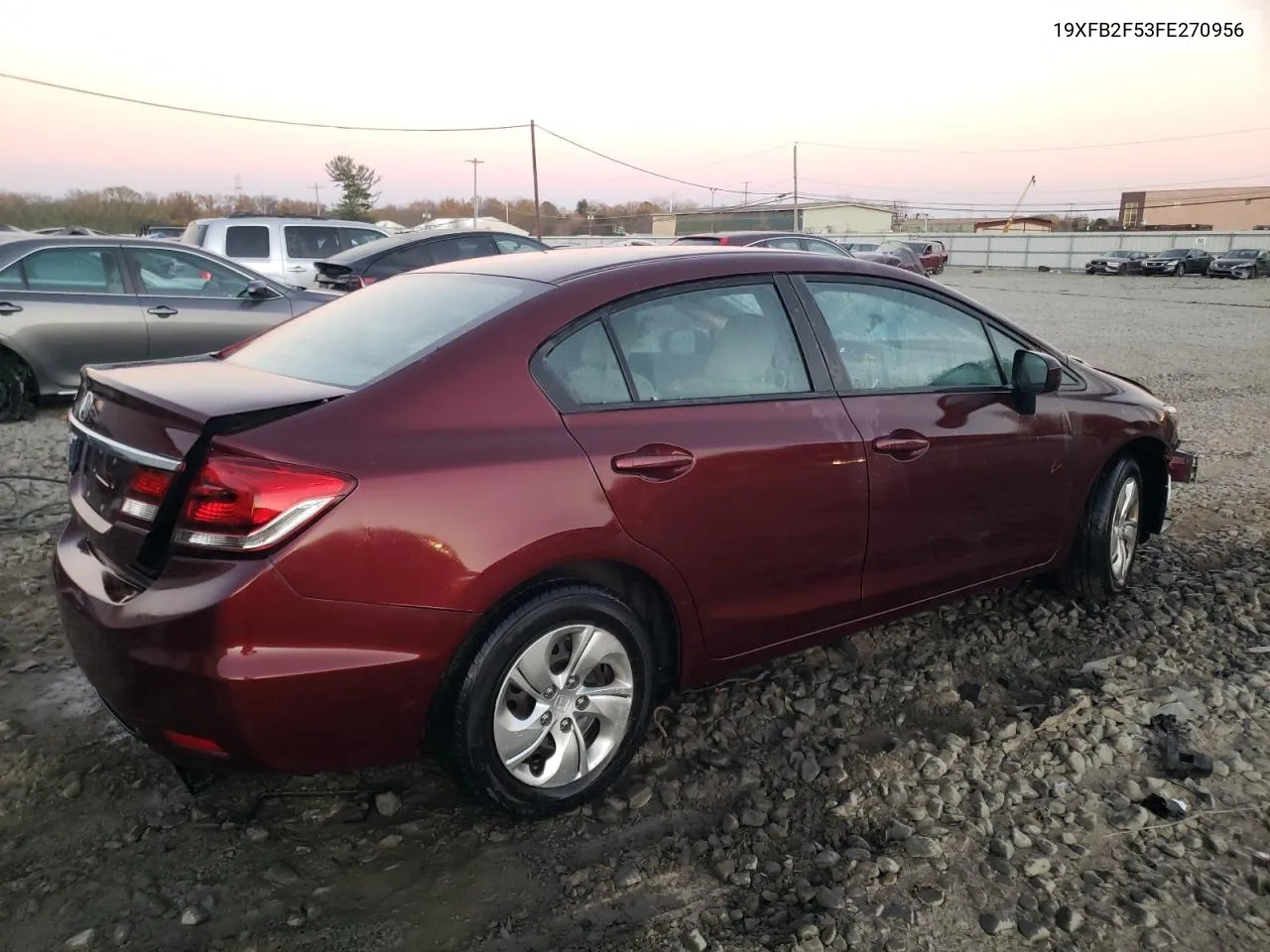 2015 Honda Civic Lx VIN: 19XFB2F53FE270956 Lot: 79299424