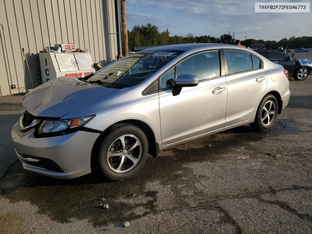 2015 Honda Civic Se VIN: 19XFB2F72FE046773 Lot: 79336554