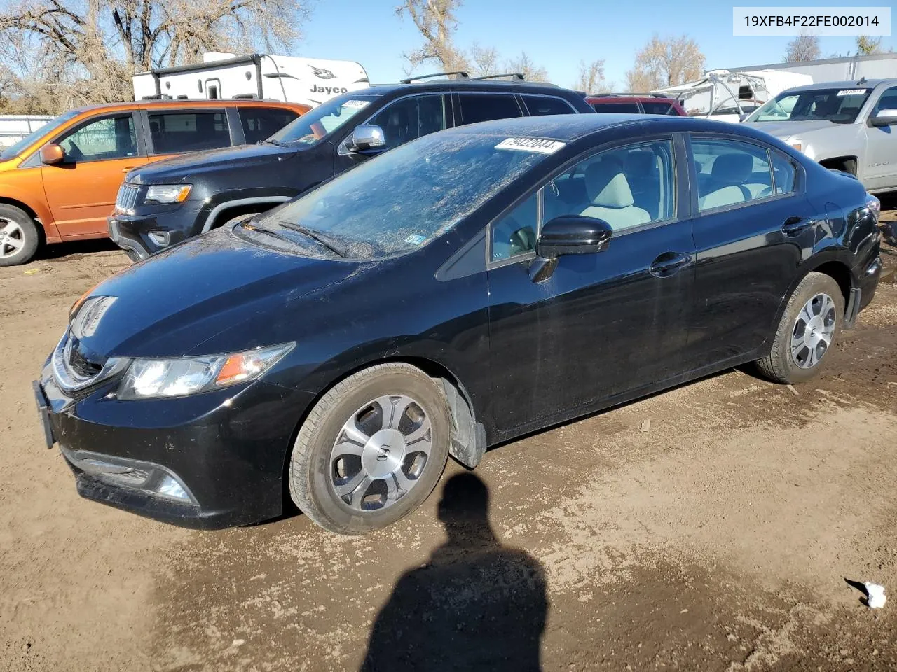 2015 Honda Civic Hybrid VIN: 19XFB4F22FE002014 Lot: 79422044