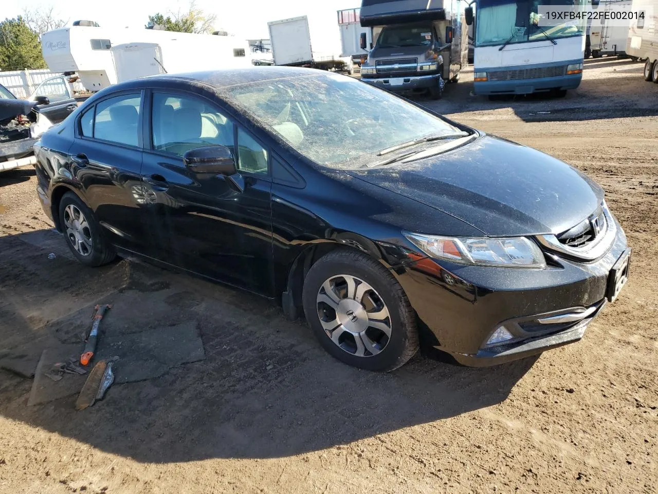 2015 Honda Civic Hybrid VIN: 19XFB4F22FE002014 Lot: 79422044