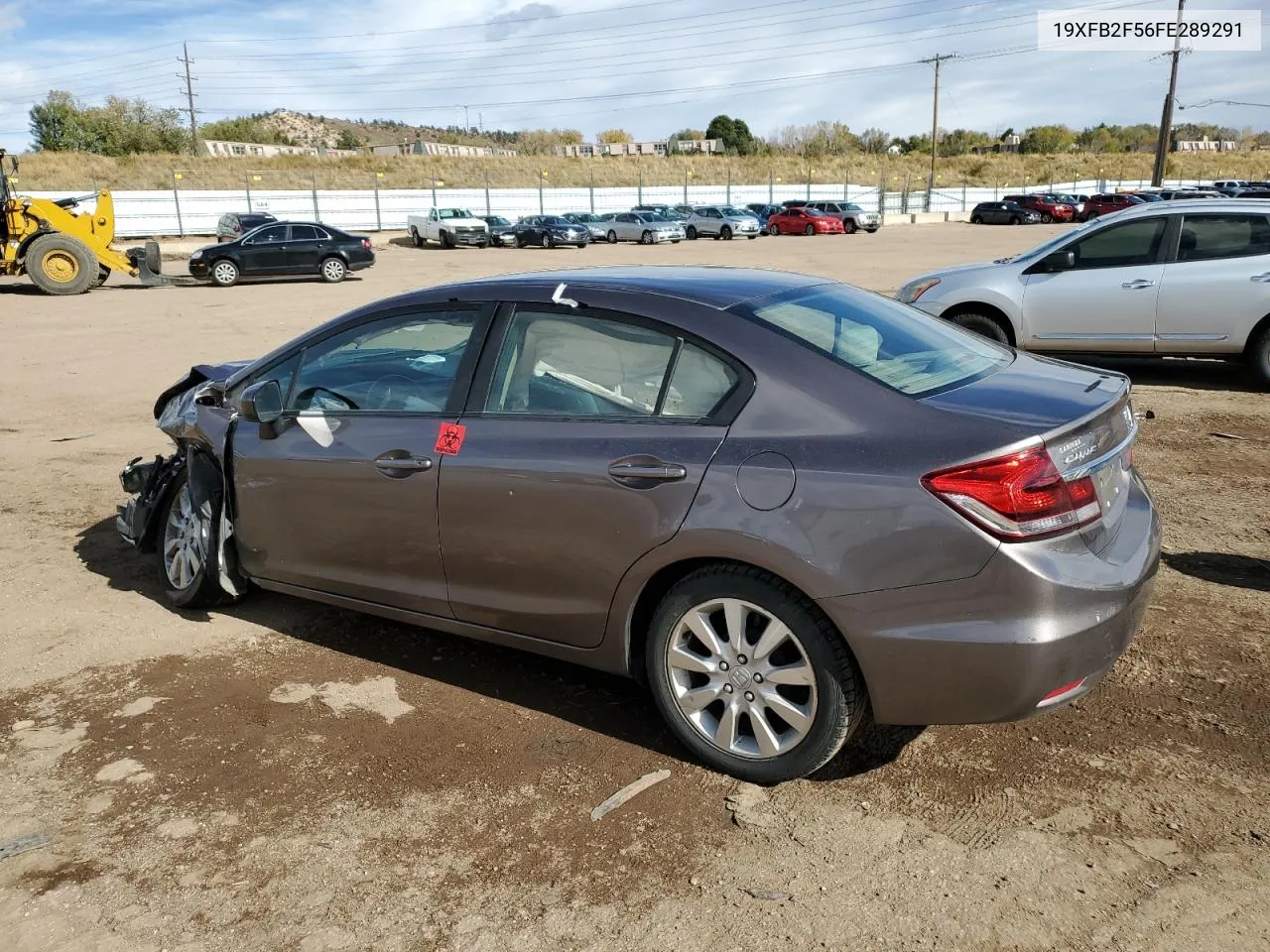 2015 Honda Civic Lx VIN: 19XFB2F56FE289291 Lot: 79512134