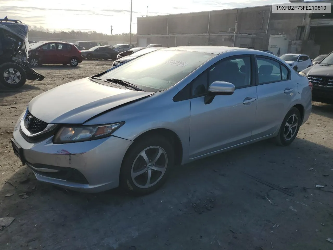 2015 Honda Civic Se VIN: 19XFB2F73FE210810 Lot: 79609394