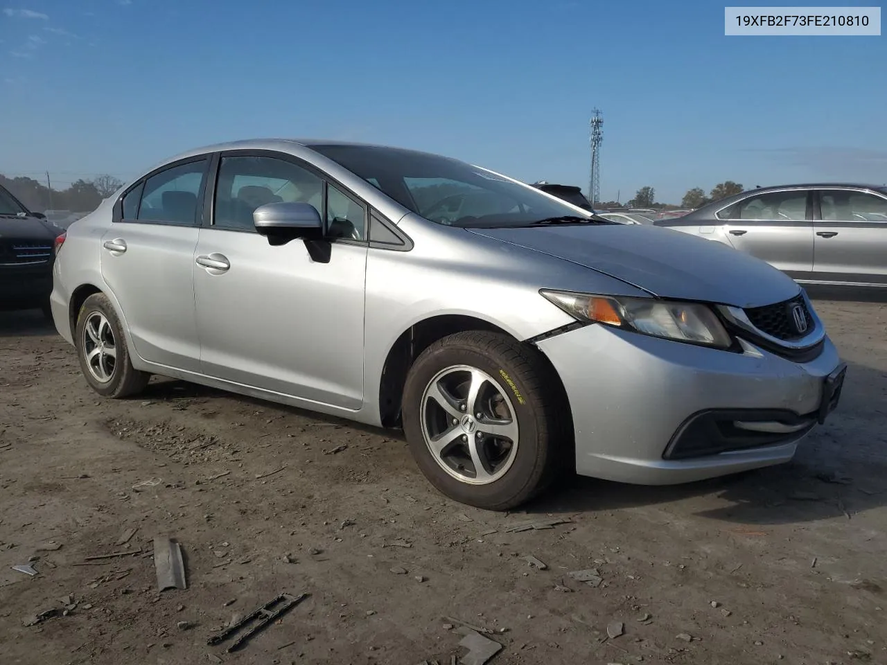 2015 Honda Civic Se VIN: 19XFB2F73FE210810 Lot: 79609394