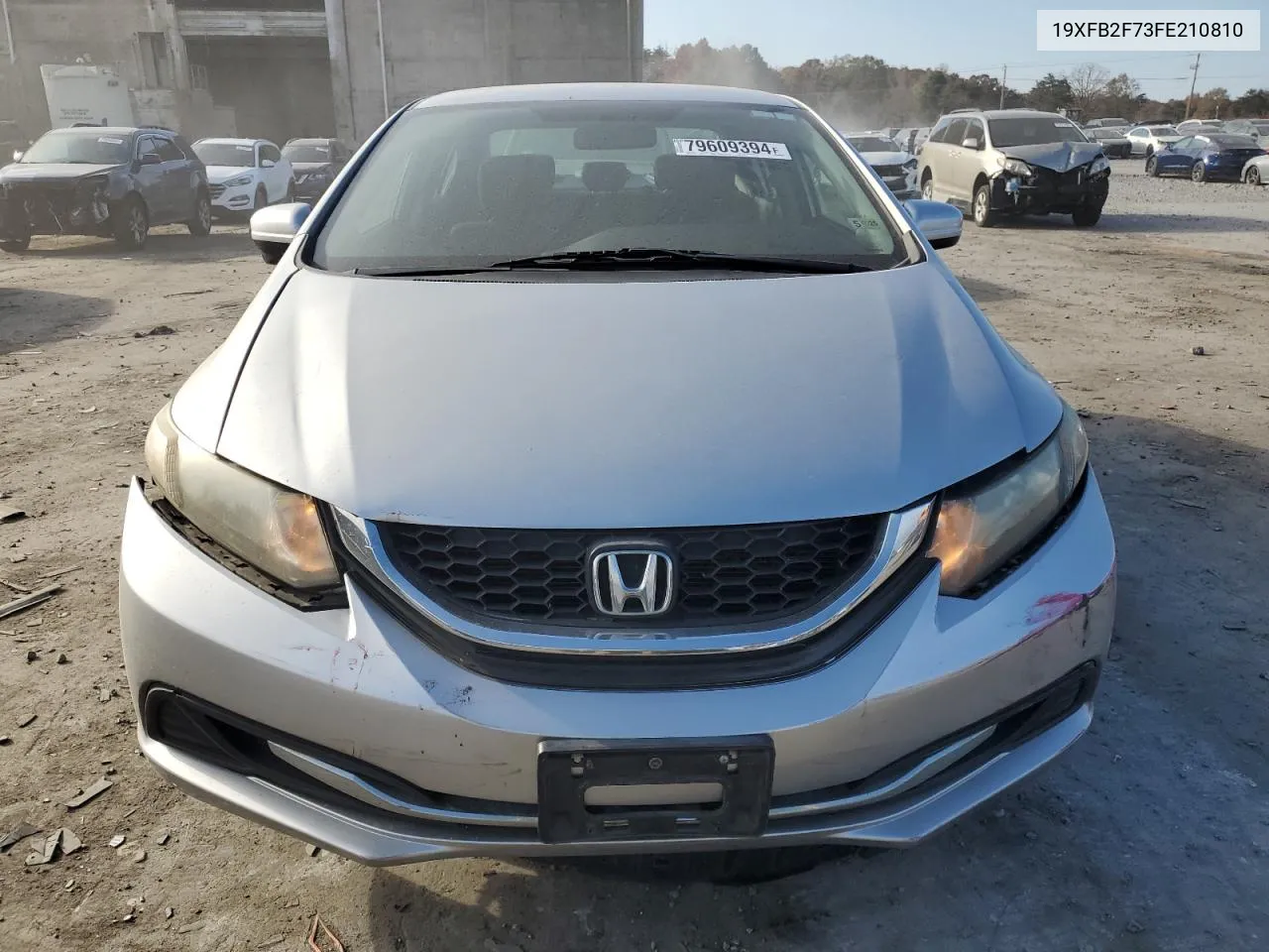 2015 Honda Civic Se VIN: 19XFB2F73FE210810 Lot: 79609394