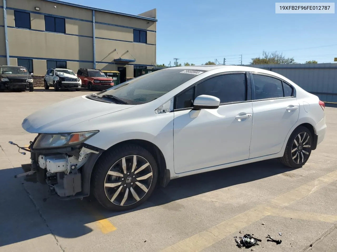 2015 Honda Civic Exl VIN: 19XFB2F96FE012787 Lot: 79680564