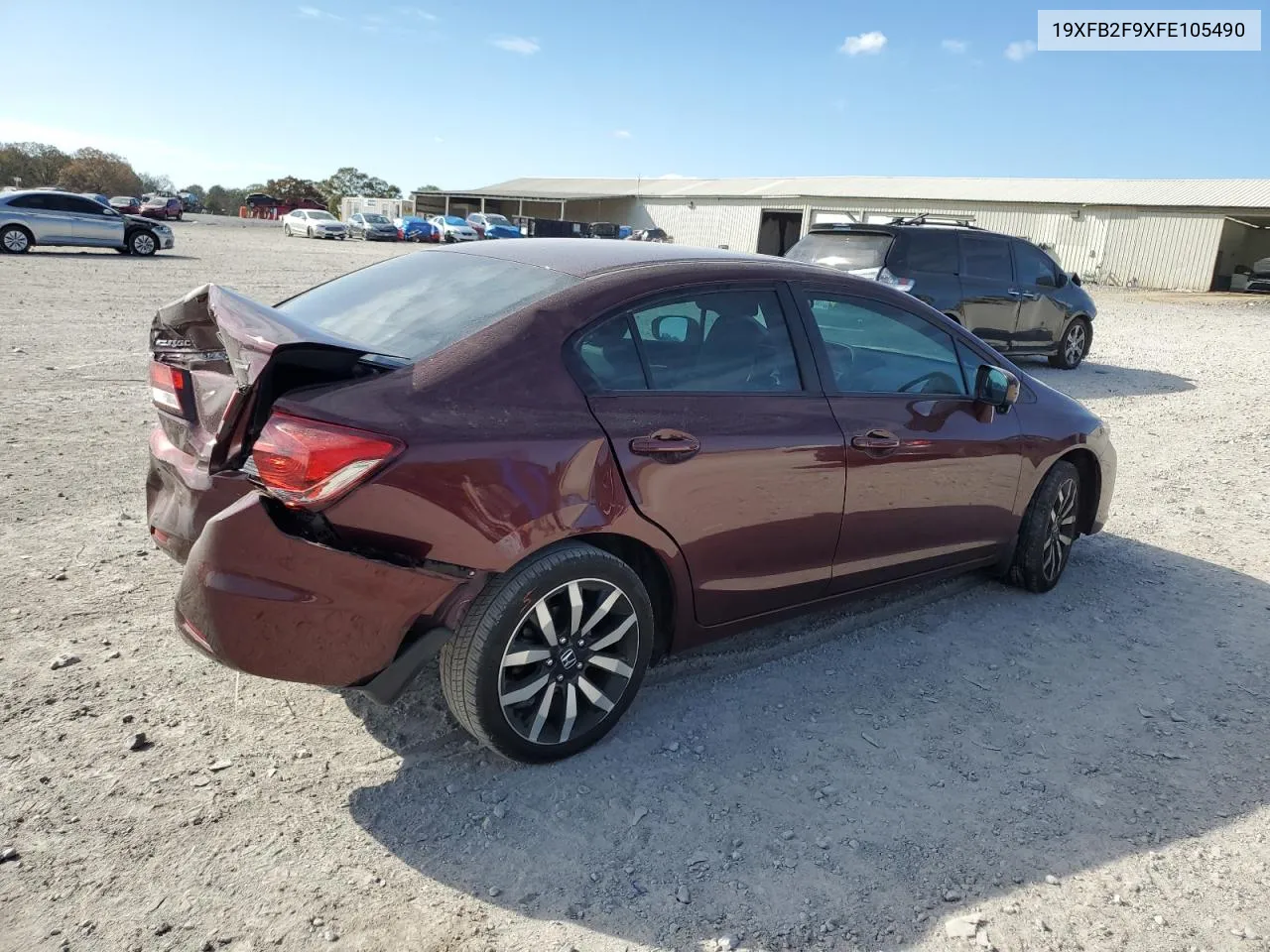 2015 Honda Civic Exl VIN: 19XFB2F9XFE105490 Lot: 79696914