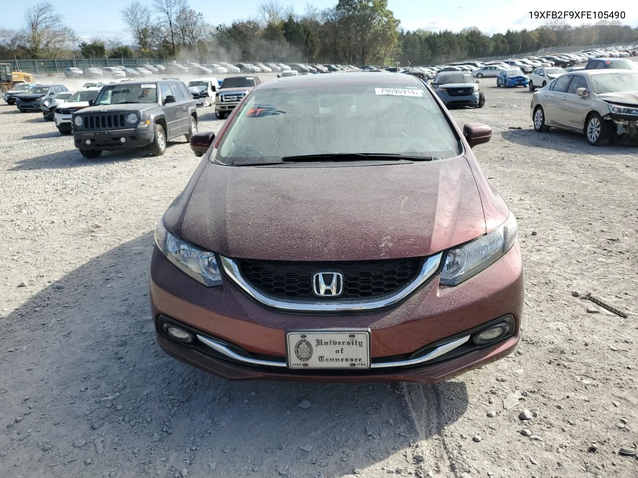 2015 Honda Civic Exl VIN: 19XFB2F9XFE105490 Lot: 79696914