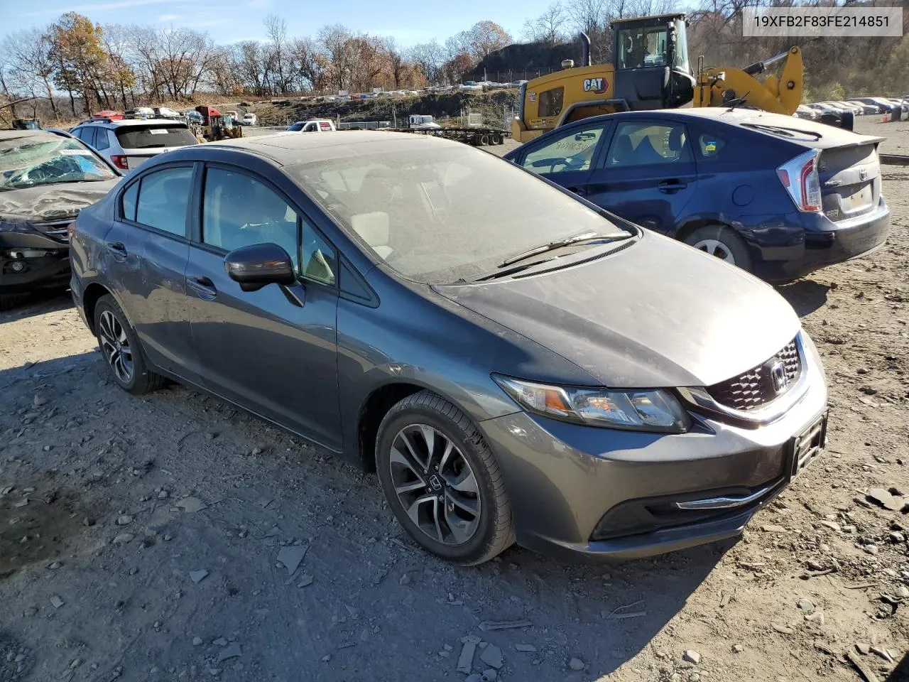 2015 Honda Civic Ex VIN: 19XFB2F83FE214851 Lot: 79814064