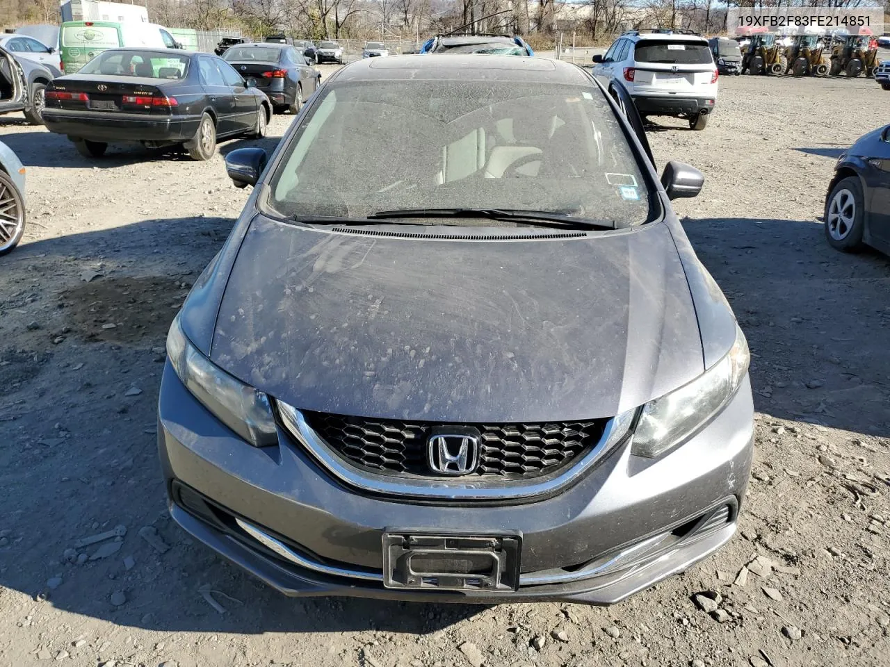 2015 Honda Civic Ex VIN: 19XFB2F83FE214851 Lot: 79814064