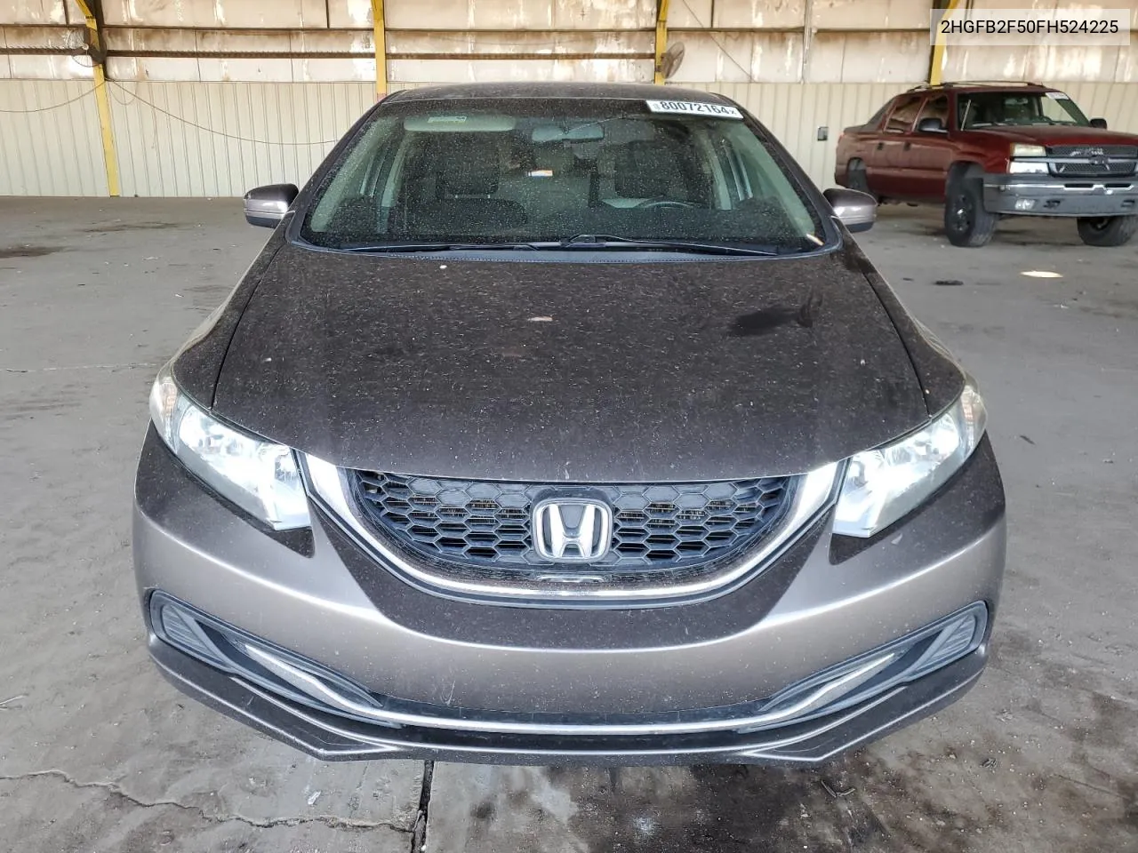 2015 Honda Civic Lx VIN: 2HGFB2F50FH524225 Lot: 80072164