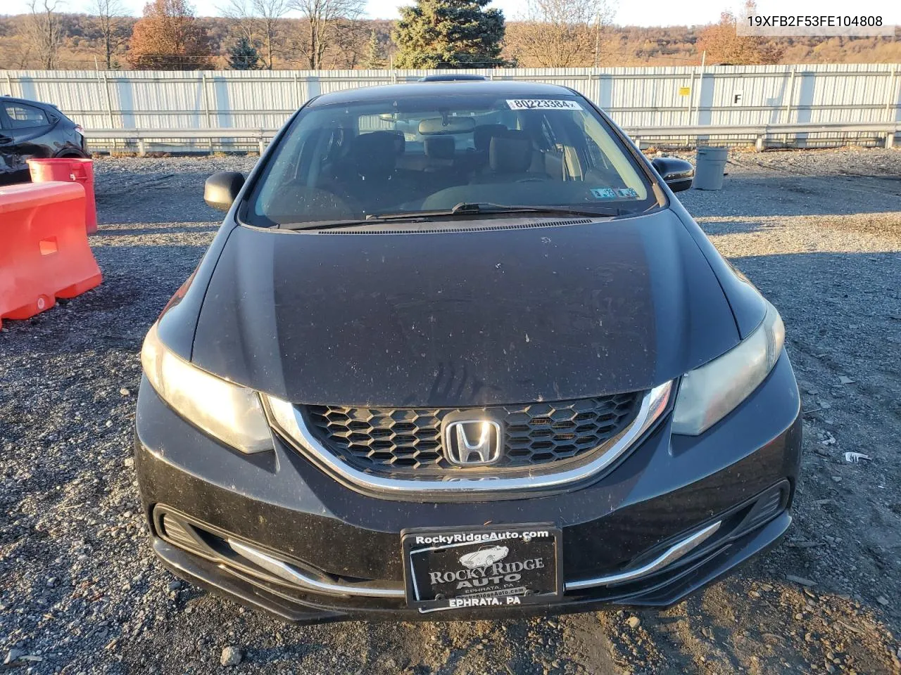 2015 Honda Civic Lx VIN: 19XFB2F53FE104808 Lot: 80223384