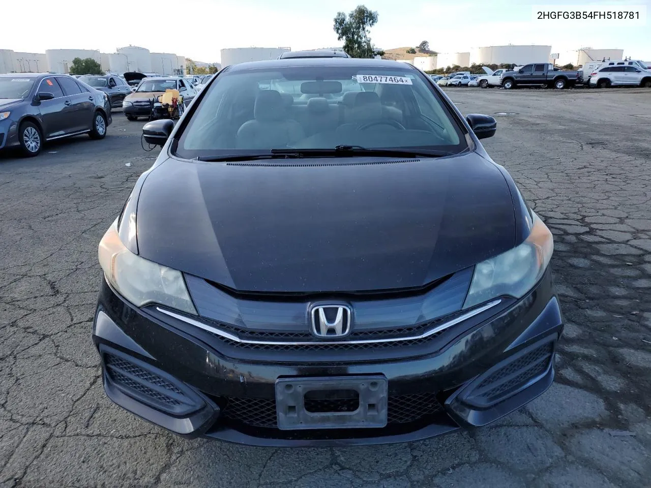 2015 Honda Civic Lx VIN: 2HGFG3B54FH518781 Lot: 80477464