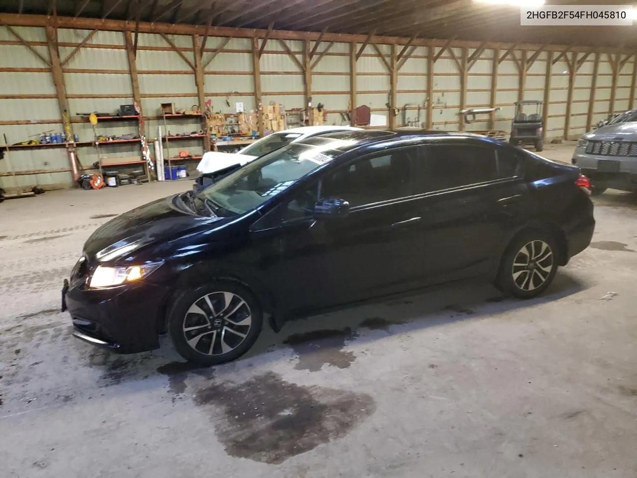 2015 Honda Civic Lx VIN: 2HGFB2F54FH045810 Lot: 81063804