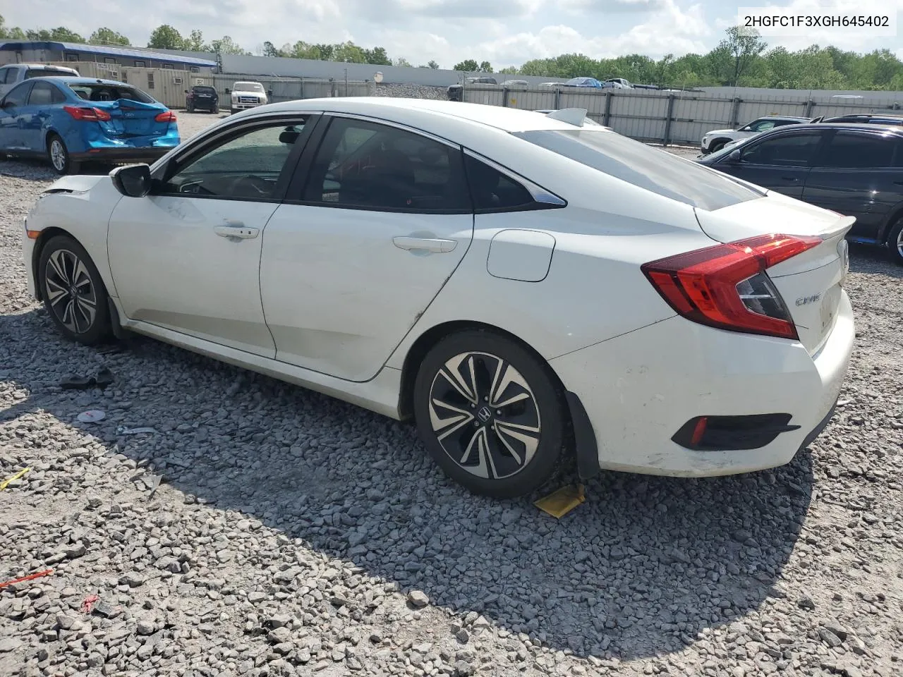 2HGFC1F3XGH645402 2016 Honda Civic Ex