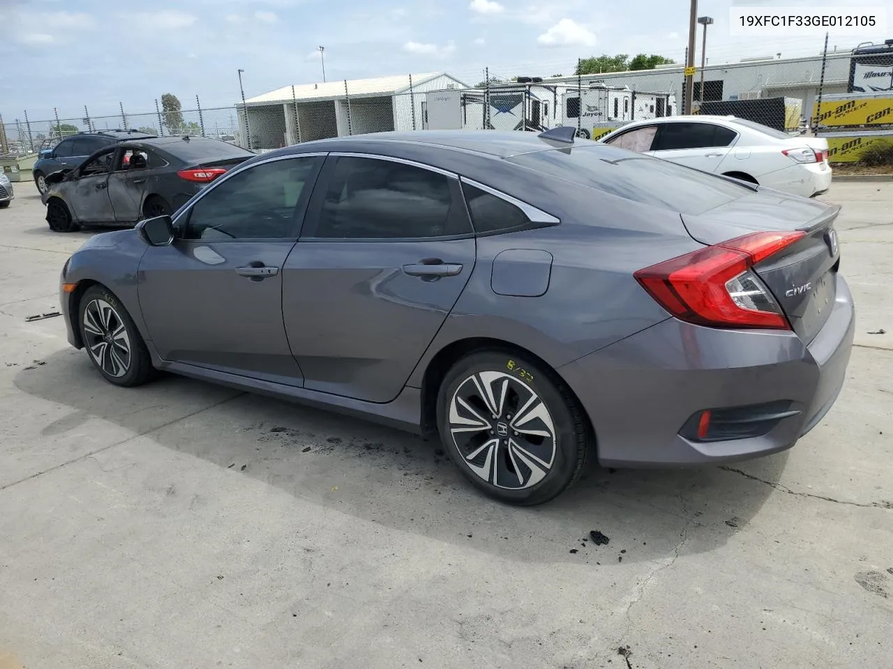 2016 Honda Civic Ex VIN: 19XFC1F33GE012105 Lot: 52193844