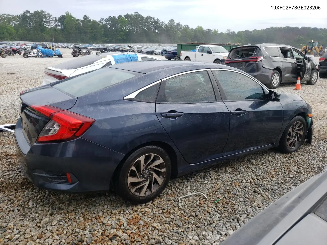 2016 Honda Civic Ex VIN: 19XFC2F78GE023206 Lot: 52623854