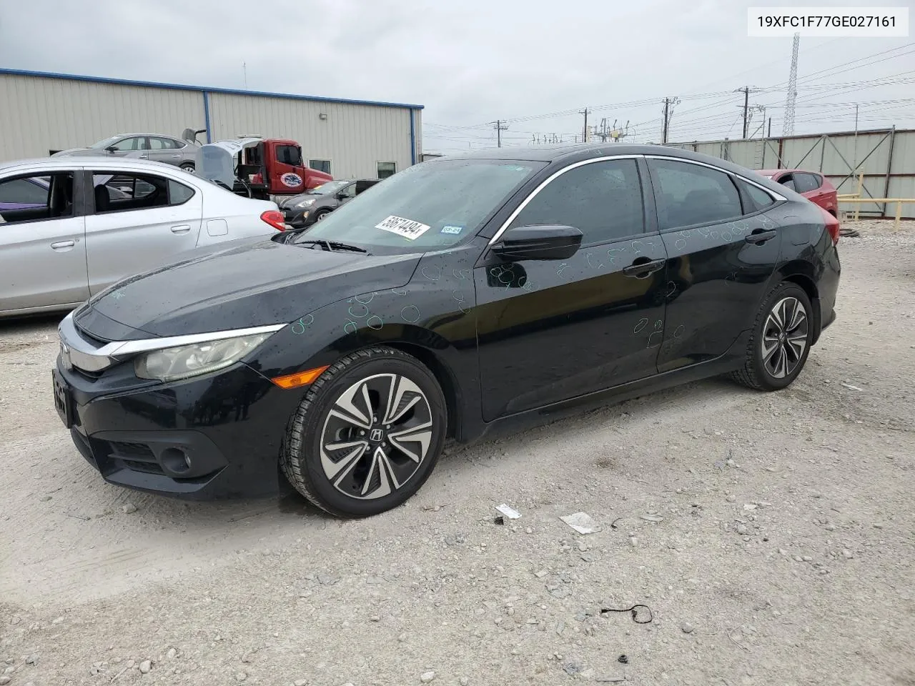 2016 Honda Civic Exl VIN: 19XFC1F77GE027161 Lot: 58674494