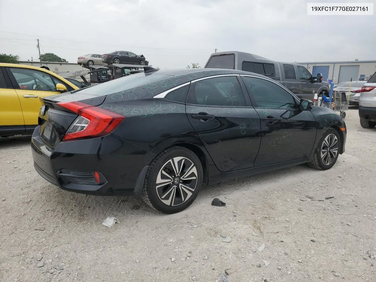 2016 Honda Civic Exl VIN: 19XFC1F77GE027161 Lot: 58674494