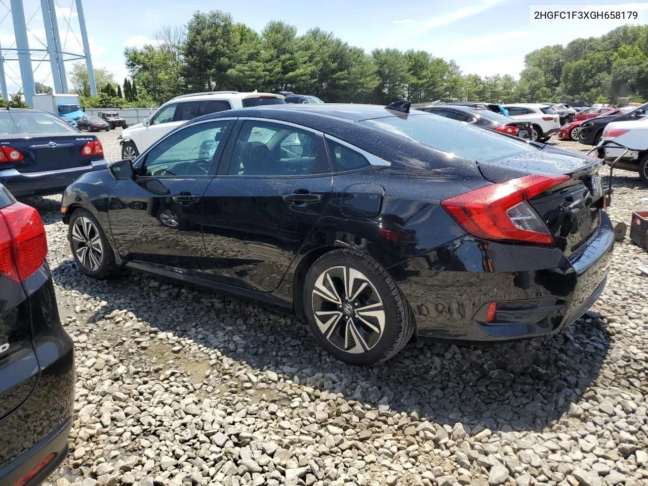 2016 Honda Civic Ex VIN: 2HGFC1F3XGH658179 Lot: 60893934