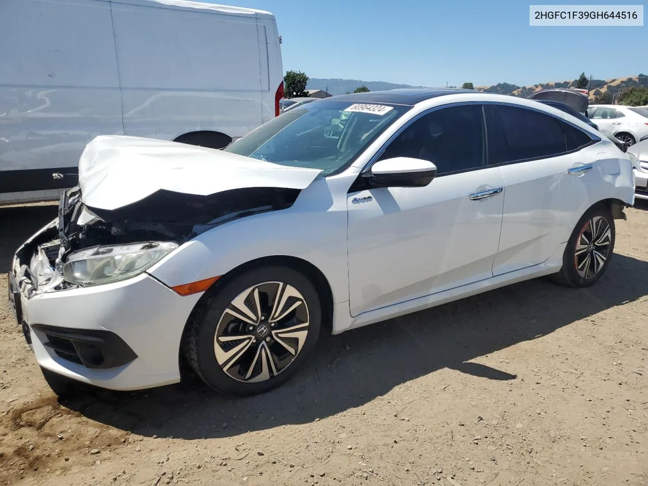 2HGFC1F39GH644516 2016 Honda Civic Ex