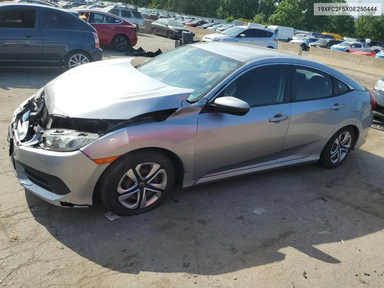 2016 Honda Civic Lx VIN: 19XFC2F5XGE250444 Lot: 62622284