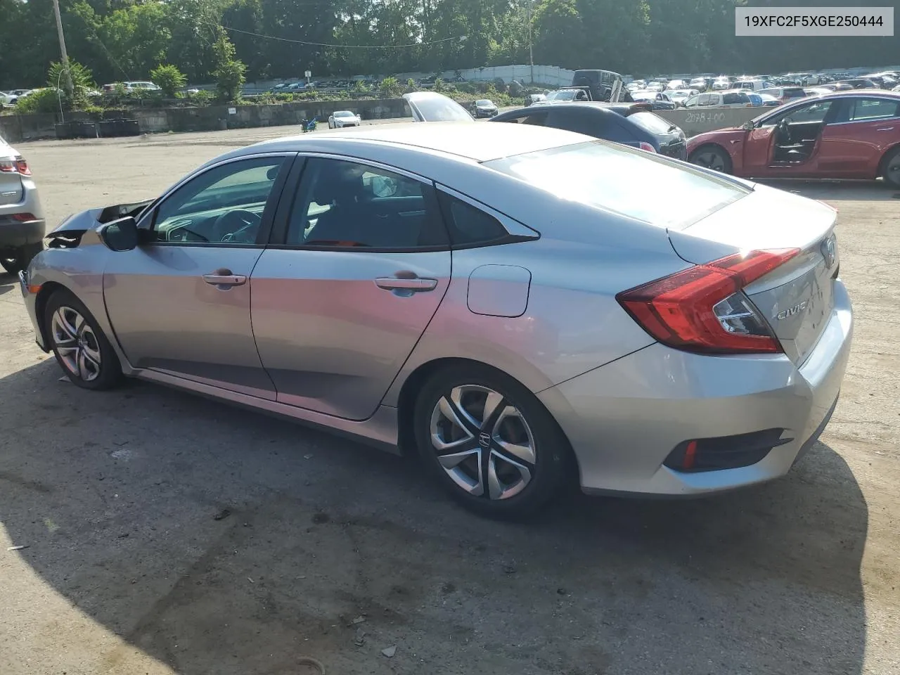 2016 Honda Civic Lx VIN: 19XFC2F5XGE250444 Lot: 62622284