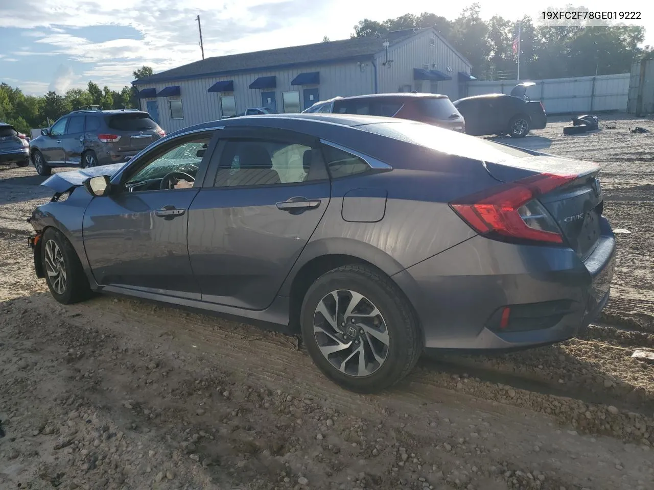 2016 Honda Civic Ex VIN: 19XFC2F78GE019222 Lot: 63800354