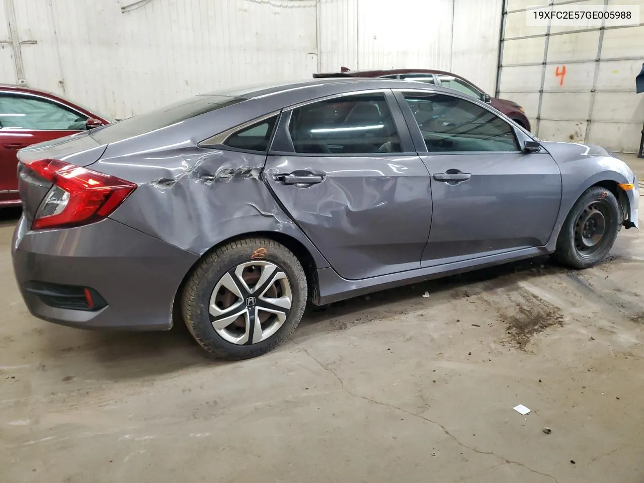 2016 Honda Civic Lx VIN: 19XFC2E57GE005988 Lot: 65317544