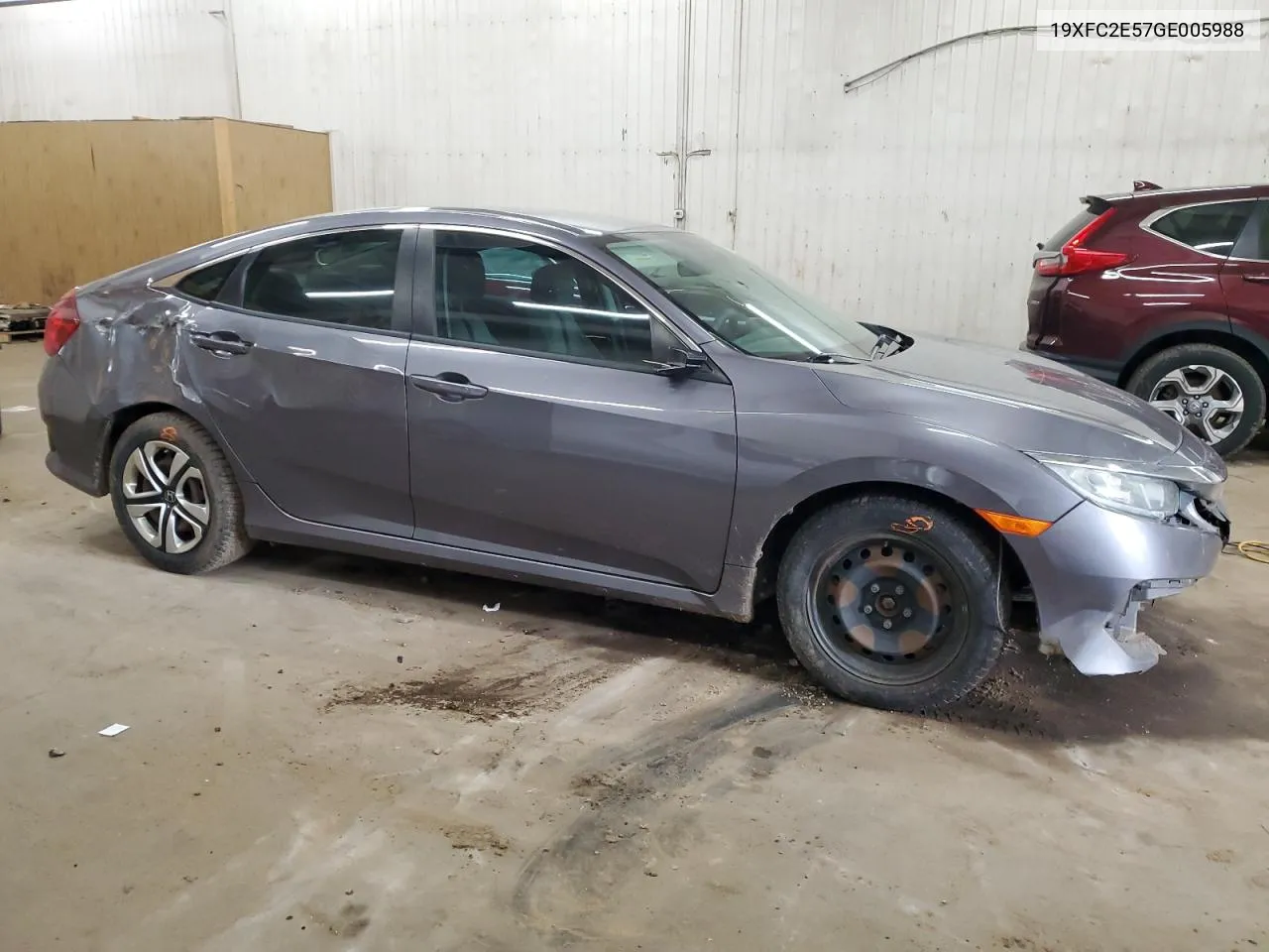 2016 Honda Civic Lx VIN: 19XFC2E57GE005988 Lot: 65317544