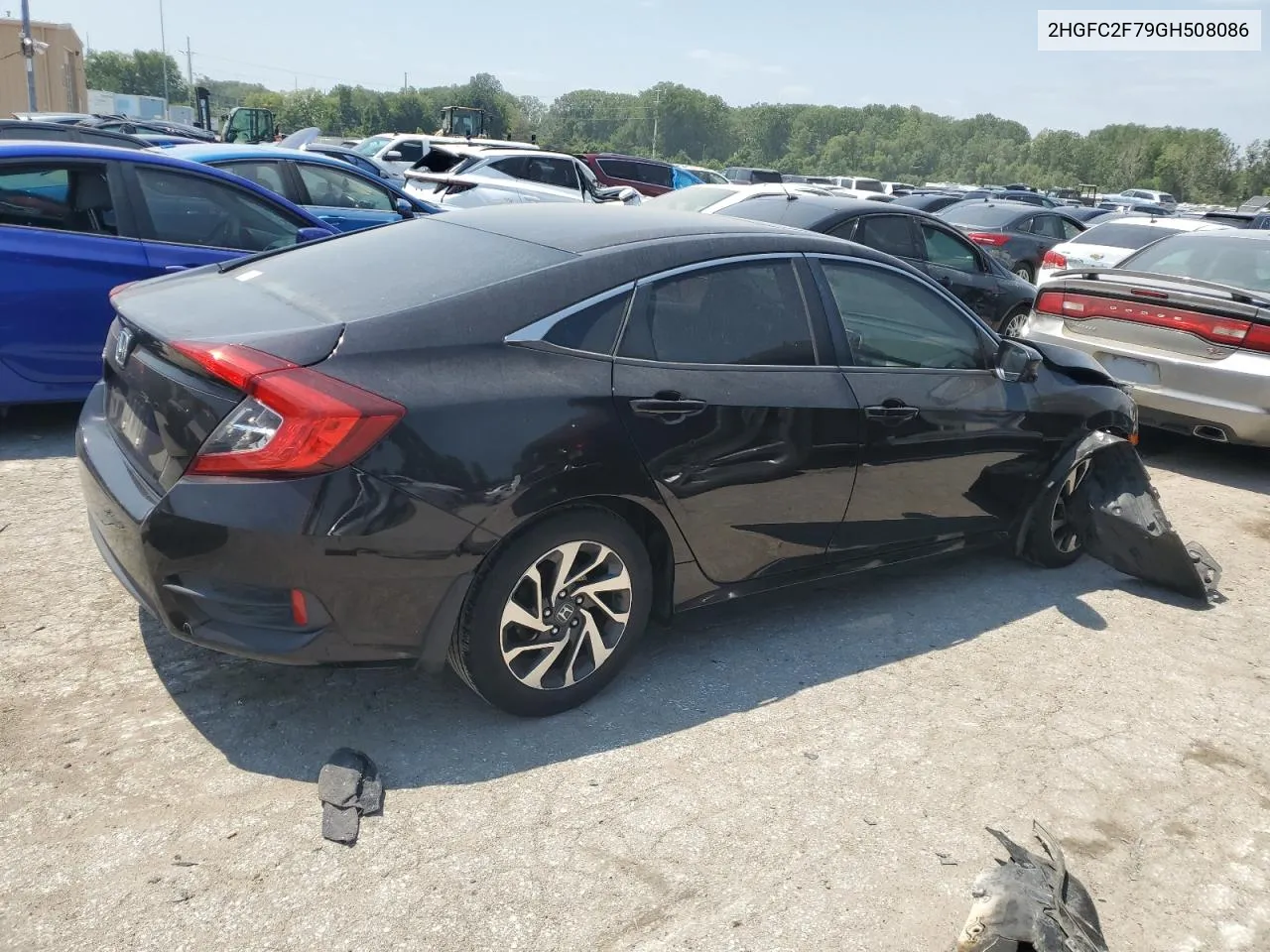 2016 Honda Civic Ex VIN: 2HGFC2F79GH508086 Lot: 66298514