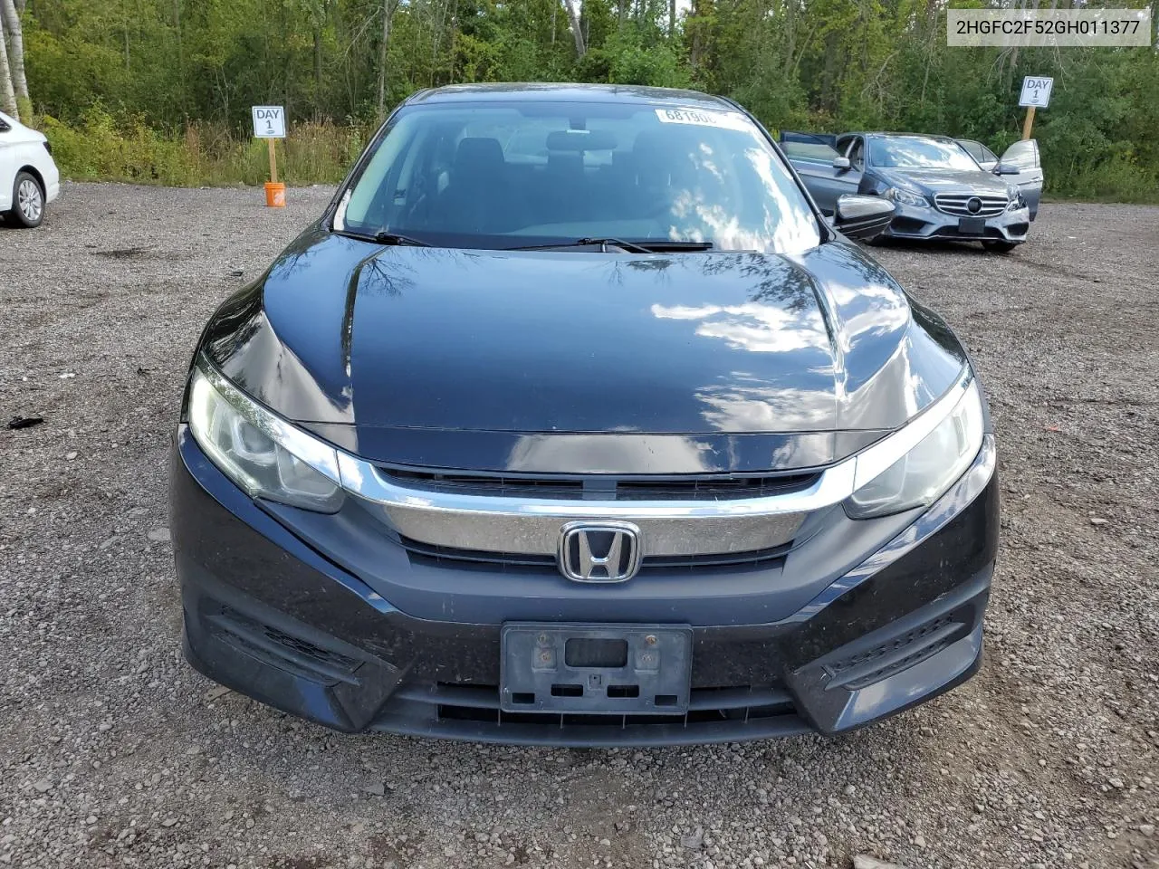 2016 Honda Civic Lx VIN: 2HGFC2F52GH011377 Lot: 68190614